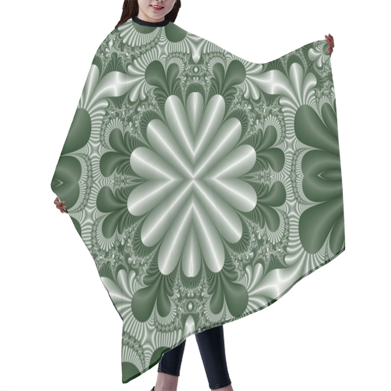 Personality  Fabulous Symmetrical Pattern For Background. Artwork For Creativ Hair Cutting Cape