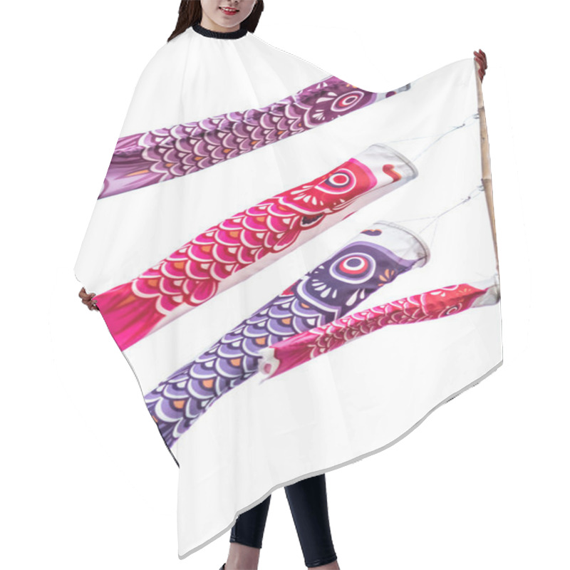 Personality  Flag Carp In Japanese Style Hair Cutting Cape