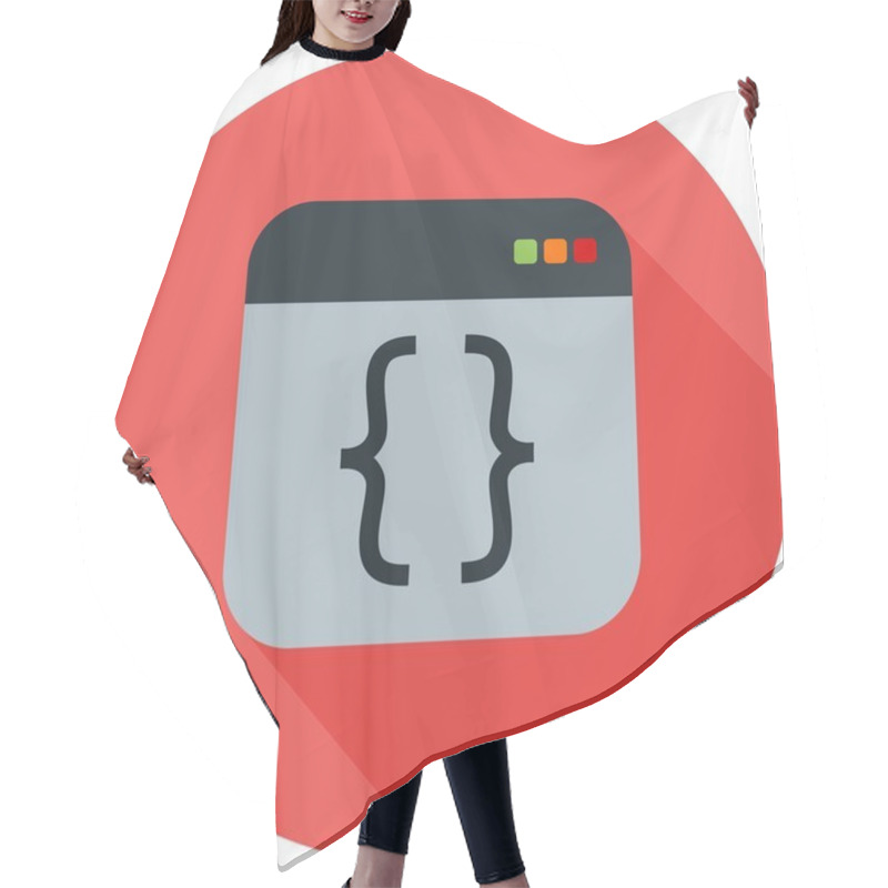 Personality  Developer Options Icon Hair Cutting Cape