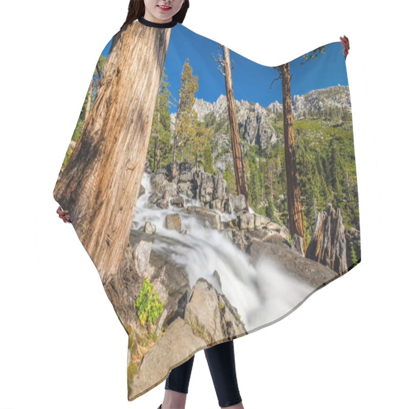 Personality  Eagle Falls At Lake Tahoe In California, USA Hair Cutting Cape