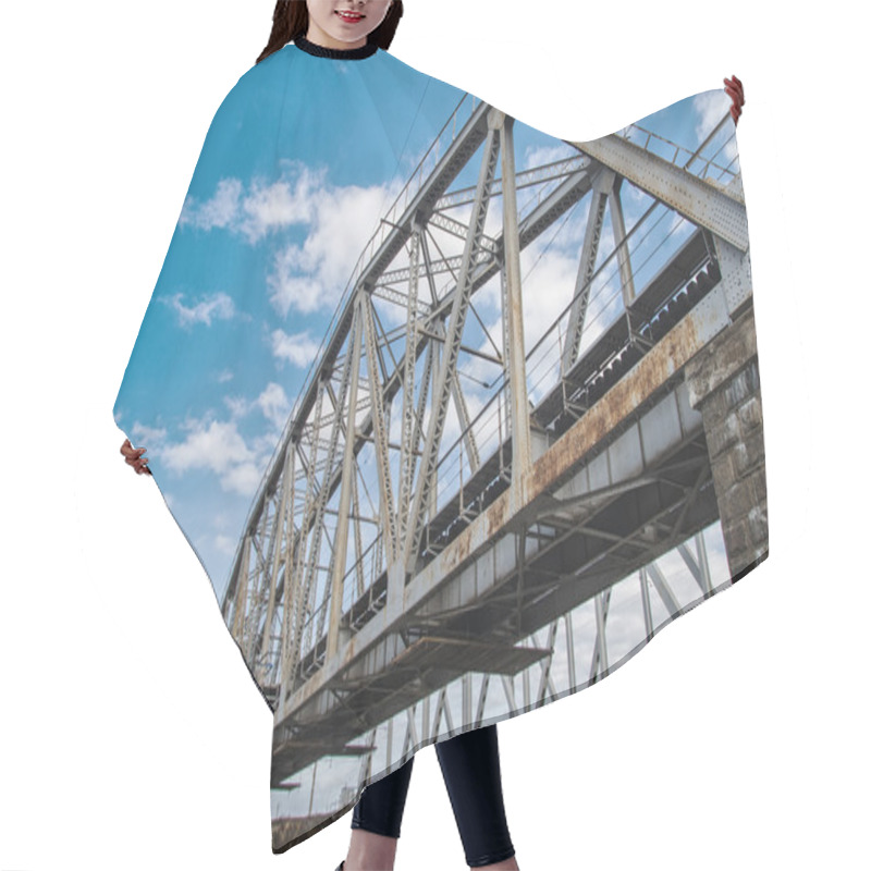 Personality  Railway Bridge Hair Cutting Cape