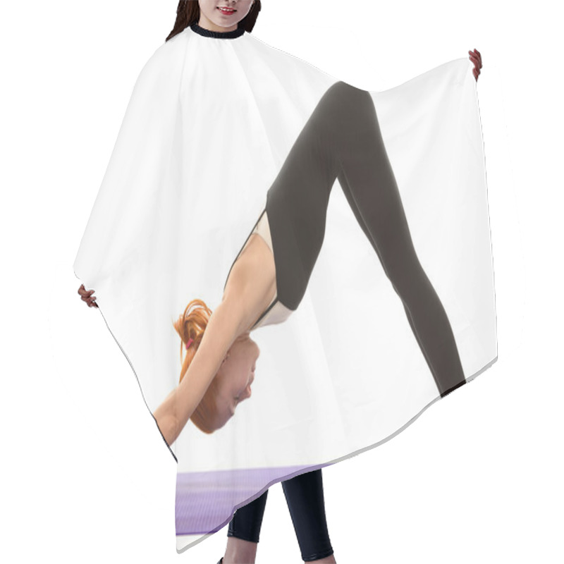 Personality  Business Woman In Conference Room Hair Cutting Cape