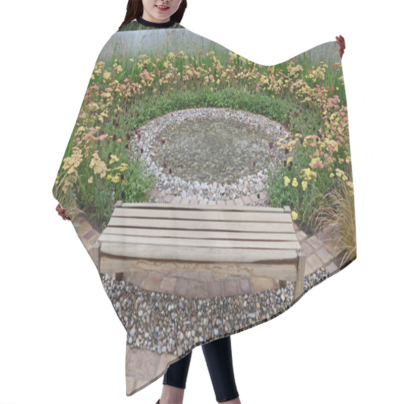 Personality  A Circular Garden Design Inspired By Musical Instruments  Hair Cutting Cape