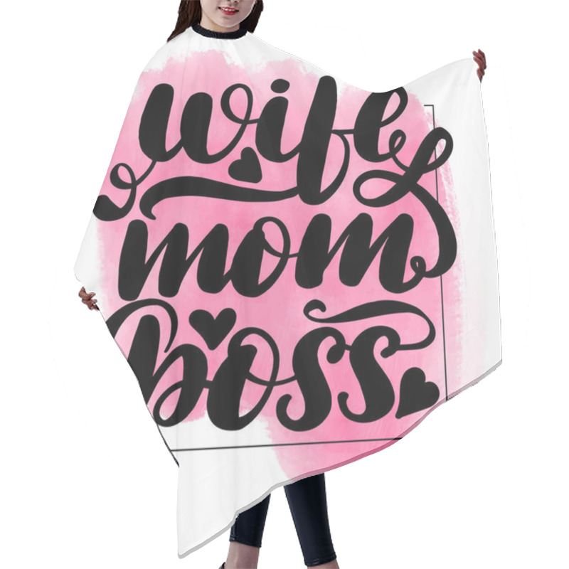 Personality  Wife Mom Boss Hair Cutting Cape