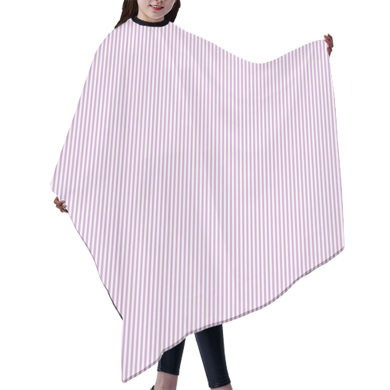 Personality  Seamless Stripe Pattern Hair Cutting Cape