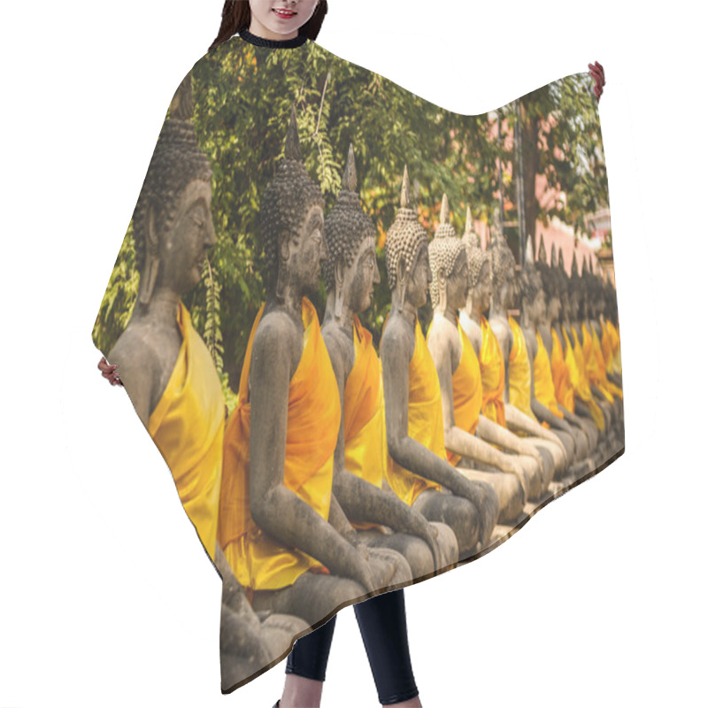 Personality  Buddha Statues Hair Cutting Cape