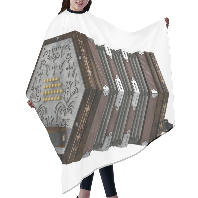 Personality  Concertina Hair Cutting Cape