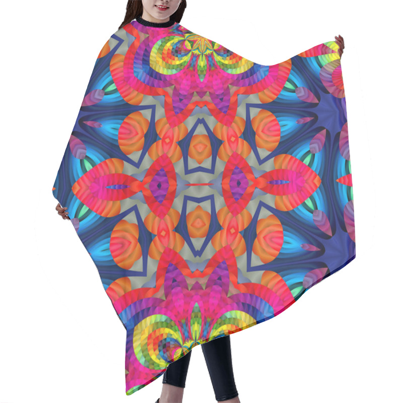 Personality  Seamless Abstract Background Hair Cutting Cape