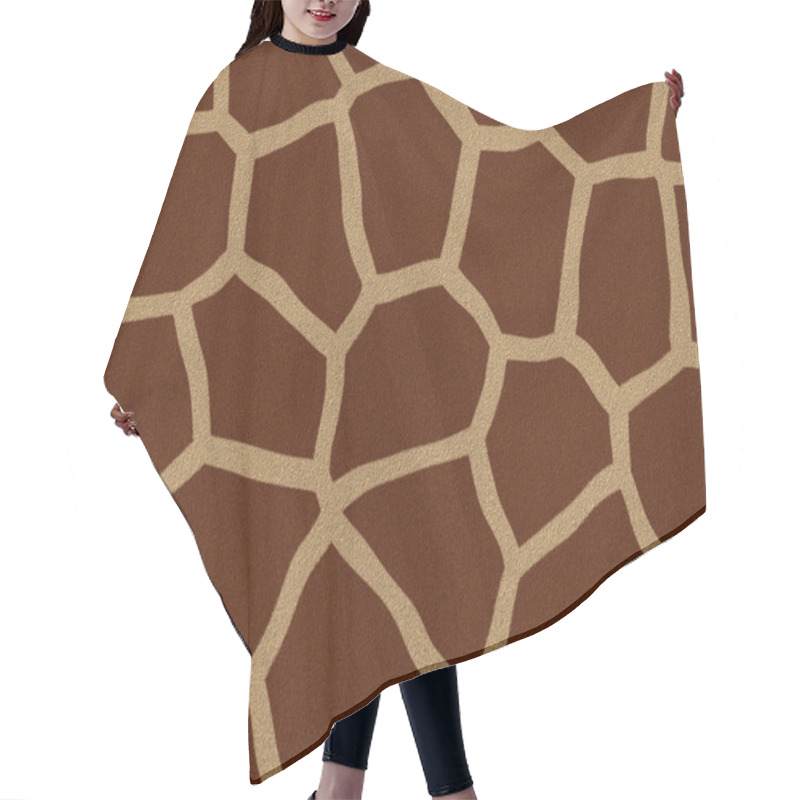 Personality  Giraffe Background Hair Cutting Cape