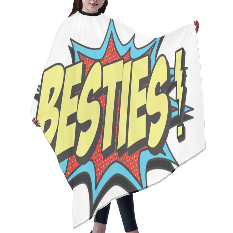 Personality  Besties Hair Cutting Cape