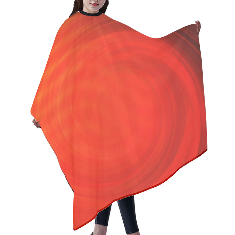 Personality  Red Liquid Background Hair Cutting Cape