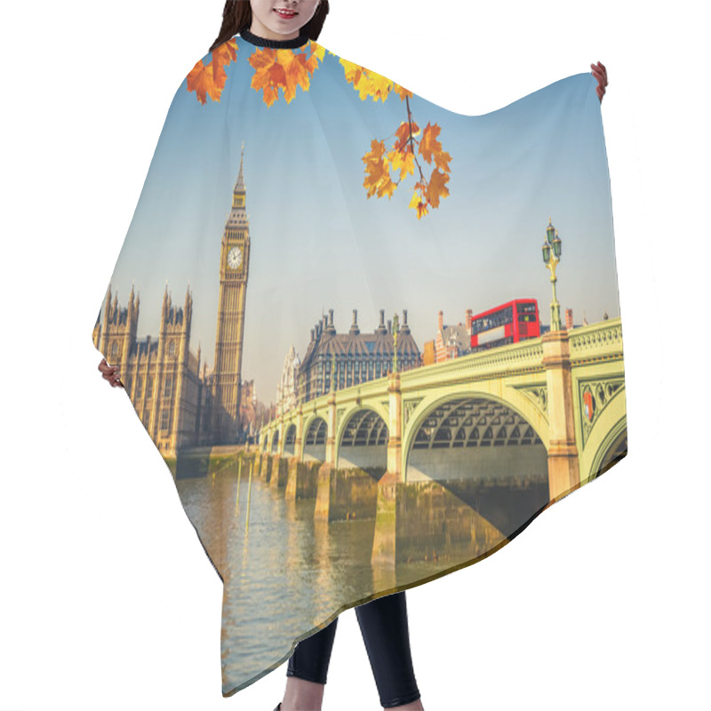 Personality  Big Ben And Houses Of Parliament, London Hair Cutting Cape