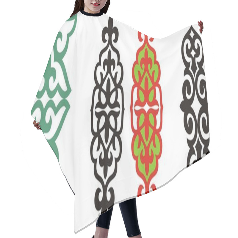 Personality  Kazakh Ornament 5 Hair Cutting Cape