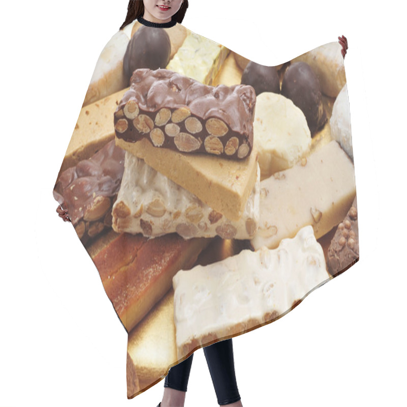 Personality  Turron, Polvorones And Mantecados, Typical Christmas Confections Hair Cutting Cape