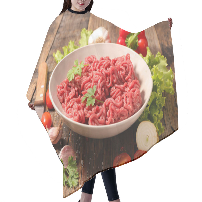 Personality  Minced Beef And Spice Hair Cutting Cape