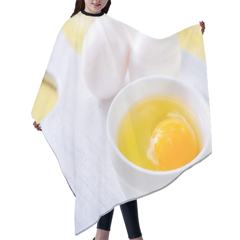 Personality  Raw Eggs Hair Cutting Cape