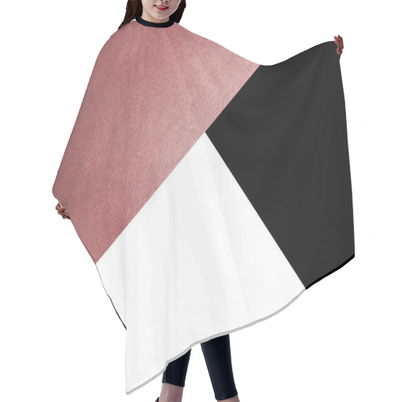 Personality  Dark And Light Abstract White And Shades Or Tones Of Coloured Triangles Papers Background With Lines Intersecting Each Other Plain Vs Textured Cover Hair Cutting Cape