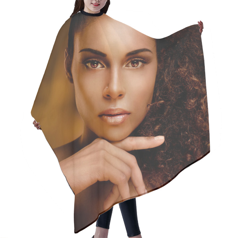 Personality  African Beauty Hair Cutting Cape