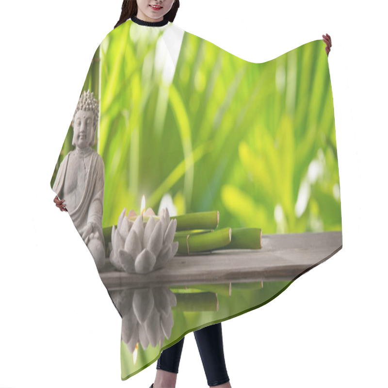 Personality  Spa Still Life Hair Cutting Cape