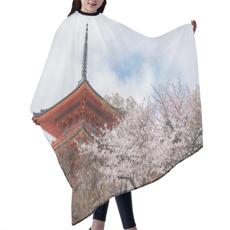 Personality  Kyoto, Japan At Kiyomizu-dera Temple In The Spring Hair Cutting Cape