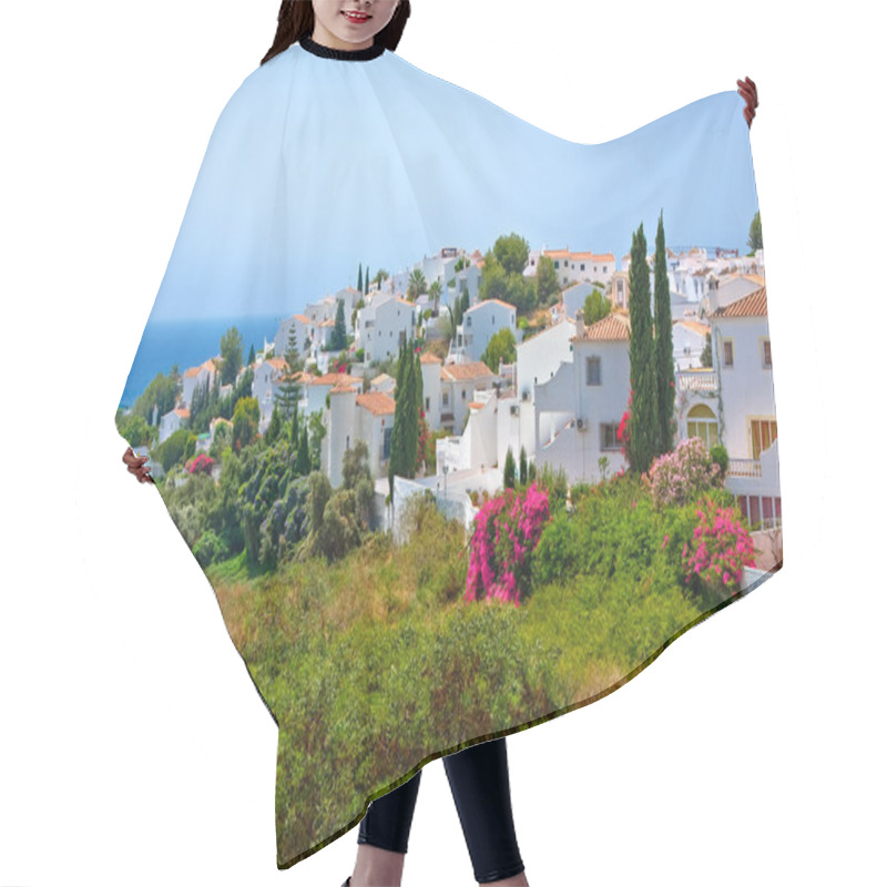 Personality  Spanish Landscape, Nerja Hair Cutting Cape