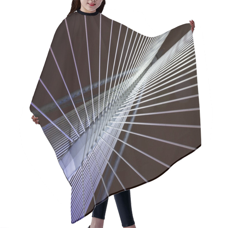 Personality  Suspension Bridge Hair Cutting Cape