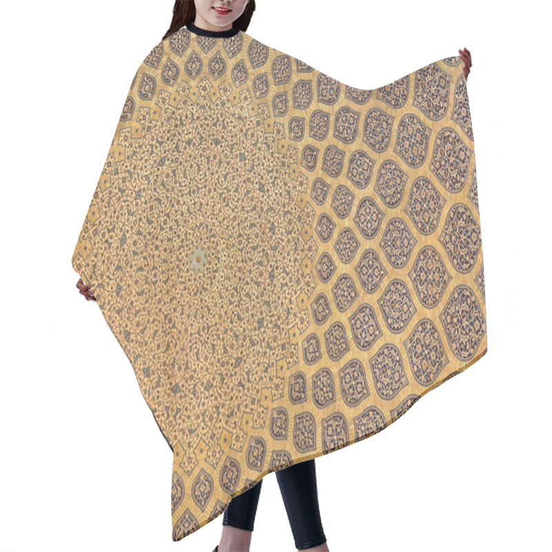 Personality  Islamic Mosque Pattern Hair Cutting Cape