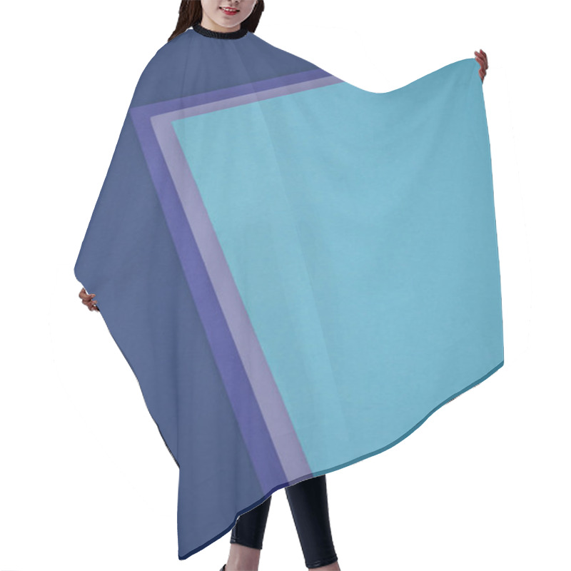 Personality  Bright Abstract Geometric Paper Background Hair Cutting Cape