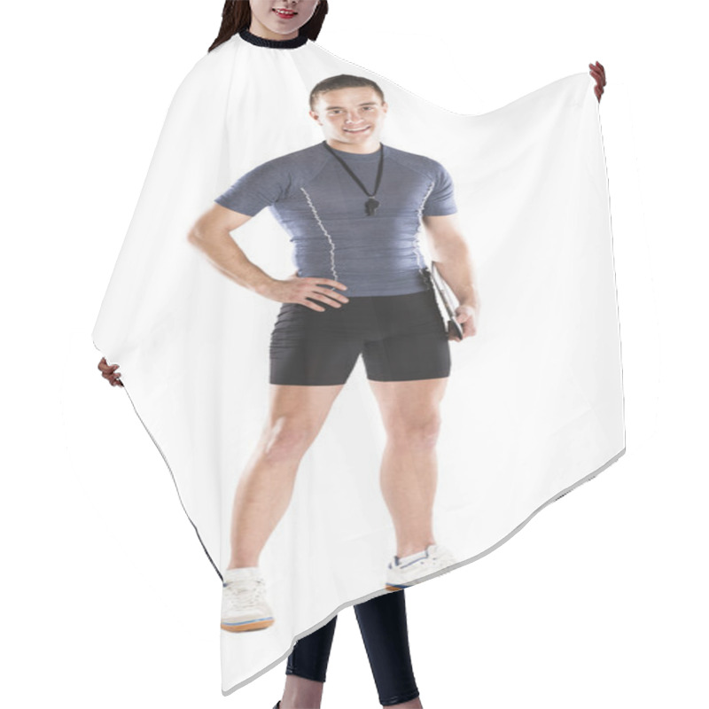 Personality  Fitness Coach Hair Cutting Cape