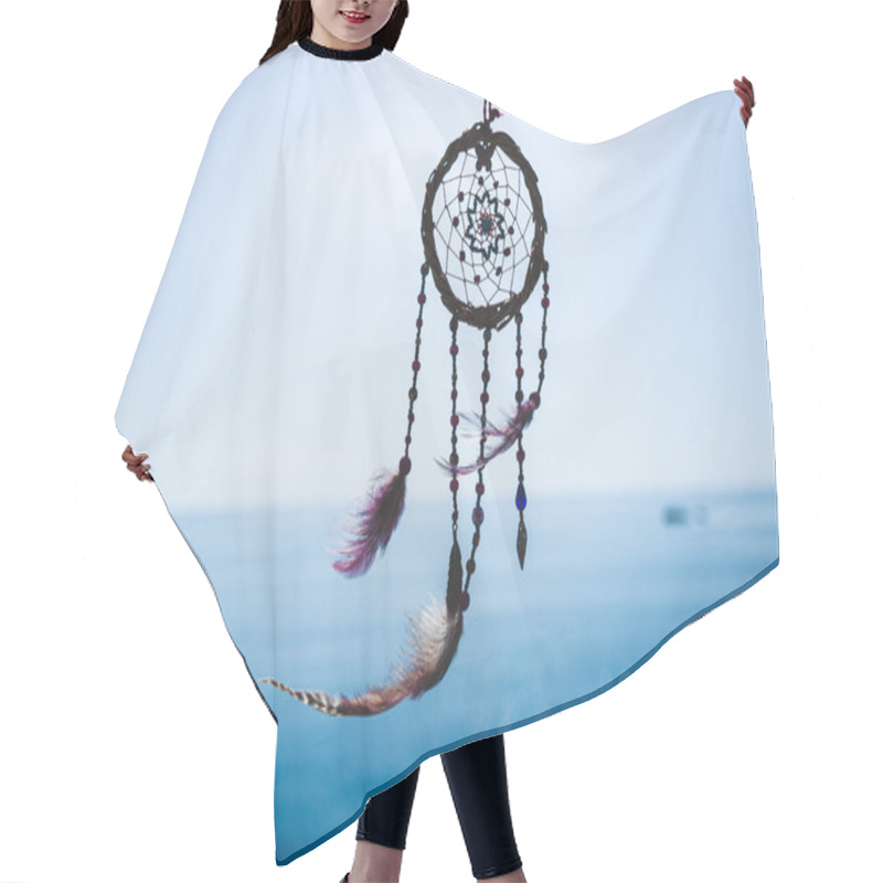 Personality  Dream Catcher In Seascape Hair Cutting Cape