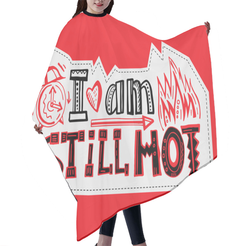 Personality  I Am Still Hot Hair Cutting Cape