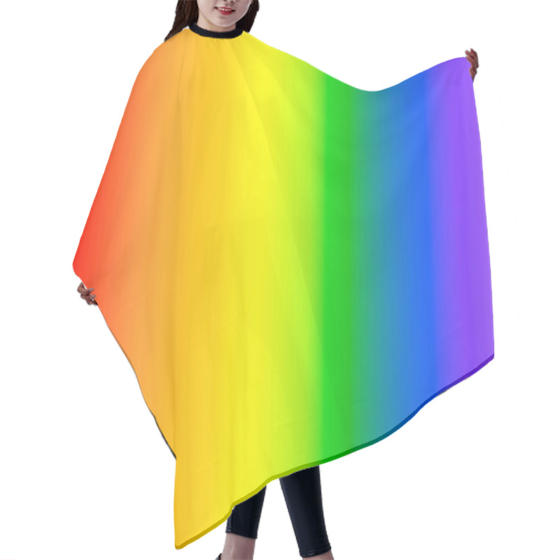 Personality  Rainbow Perspective Background. This Is A Background Image Or Wallpaper. Lgbt Colors. Hair Cutting Cape