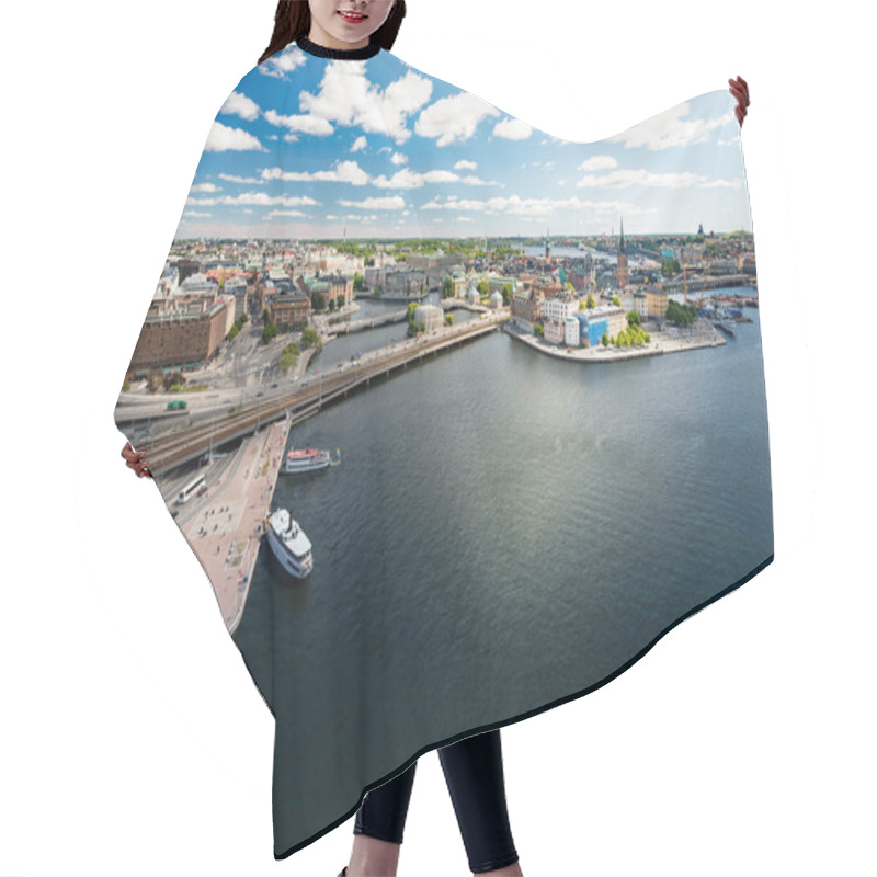 Personality  Stockholm city panorama hair cutting cape