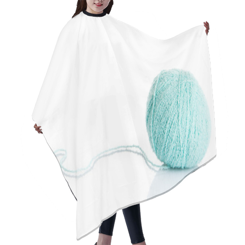 Personality  Ball Of Knitting Hair Cutting Cape