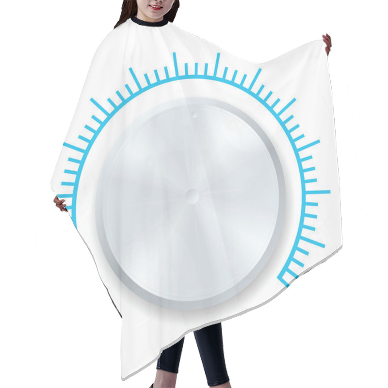 Personality  Vector Volume Balance Knob Hair Cutting Cape