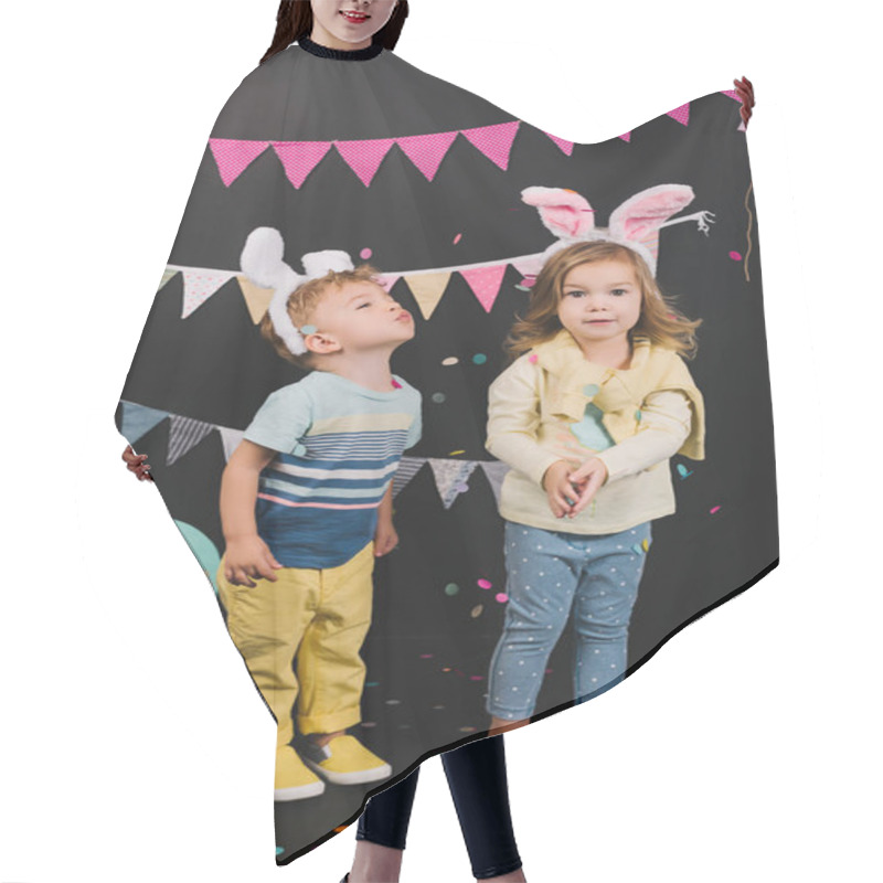 Personality  Siblings Hair Cutting Cape