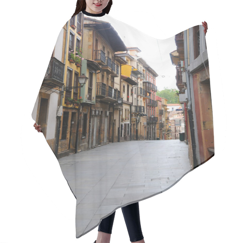 Personality  Old Town In The City Of Oviedo Hair Cutting Cape