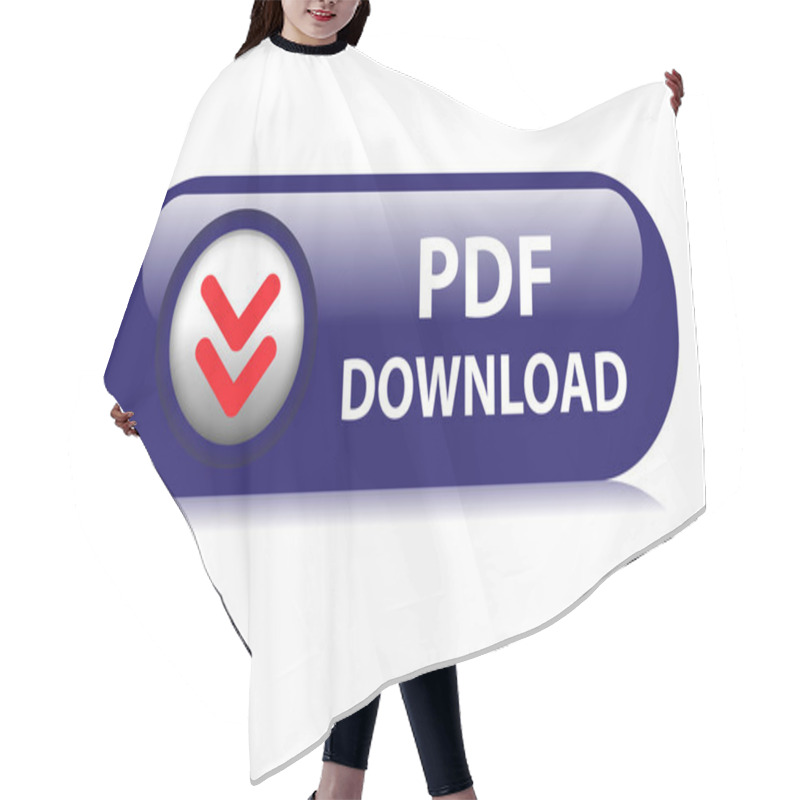 Personality  PDF Download Web Button Hair Cutting Cape