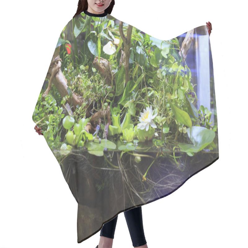 Personality  Planted Aquarium Hair Cutting Cape