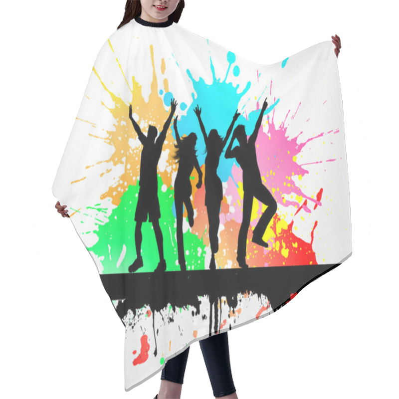 Personality  Grunge Party People Hair Cutting Cape