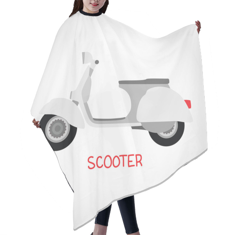 Personality  Vector Scooter Hair Cutting Cape