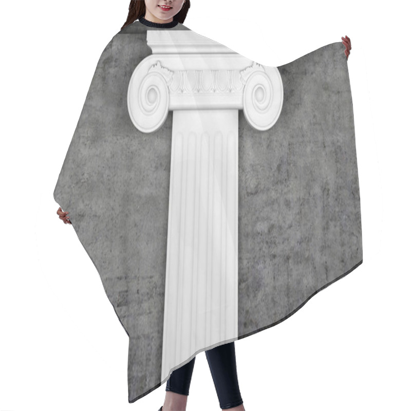 Personality  Top Of An Antique Column Ere Concrete Wall. 3d Rendering Hair Cutting Cape