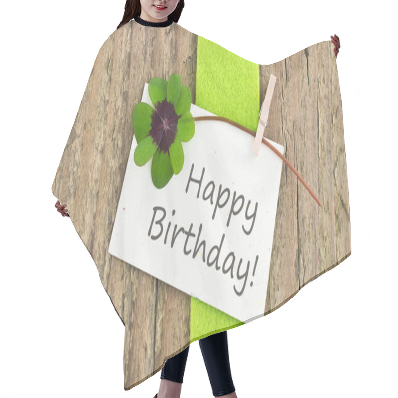 Personality  Happy Birthday Hair Cutting Cape