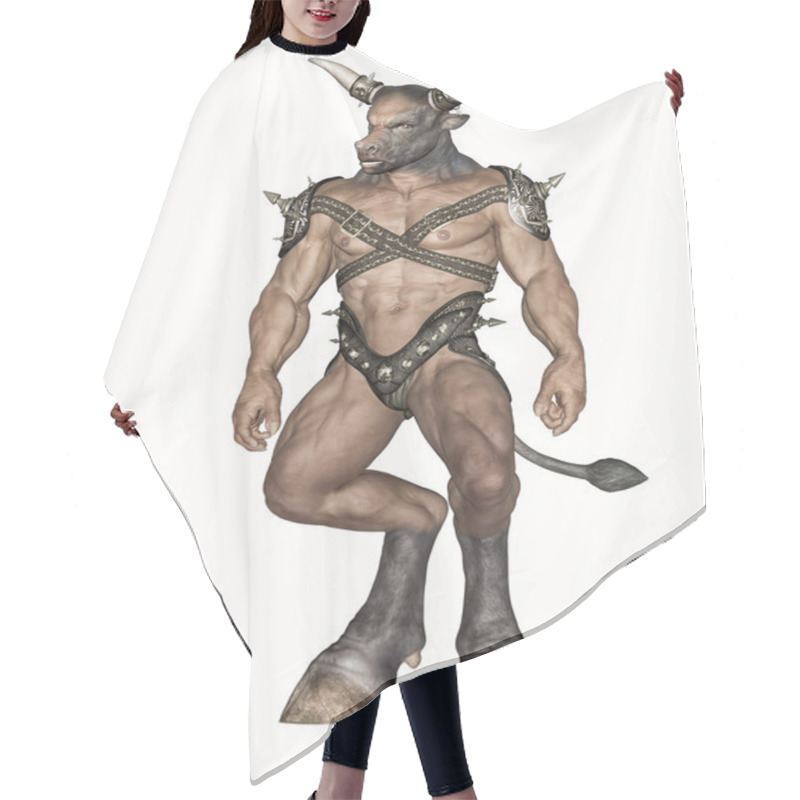 Personality  Minotaur Hair Cutting Cape