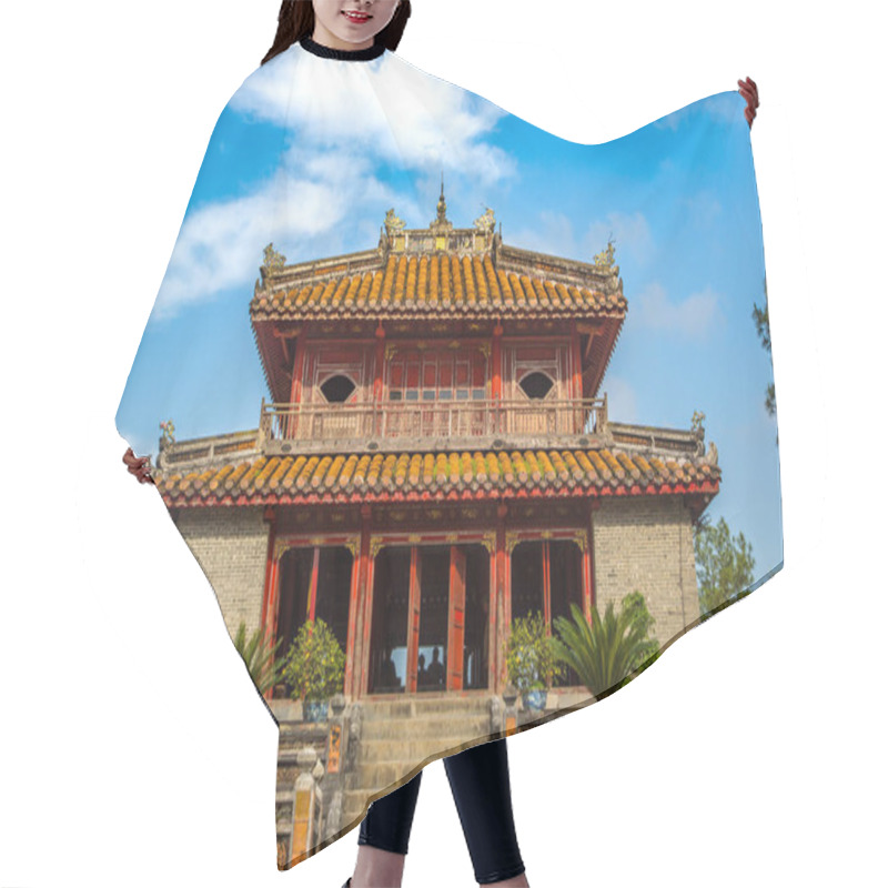 Personality  Imperial Minh Mang Tomb In Hue, Vietnam In A Summer Day Hair Cutting Cape