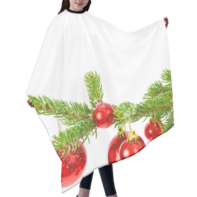 Personality  Branch Of A Christmas Tree Hair Cutting Cape