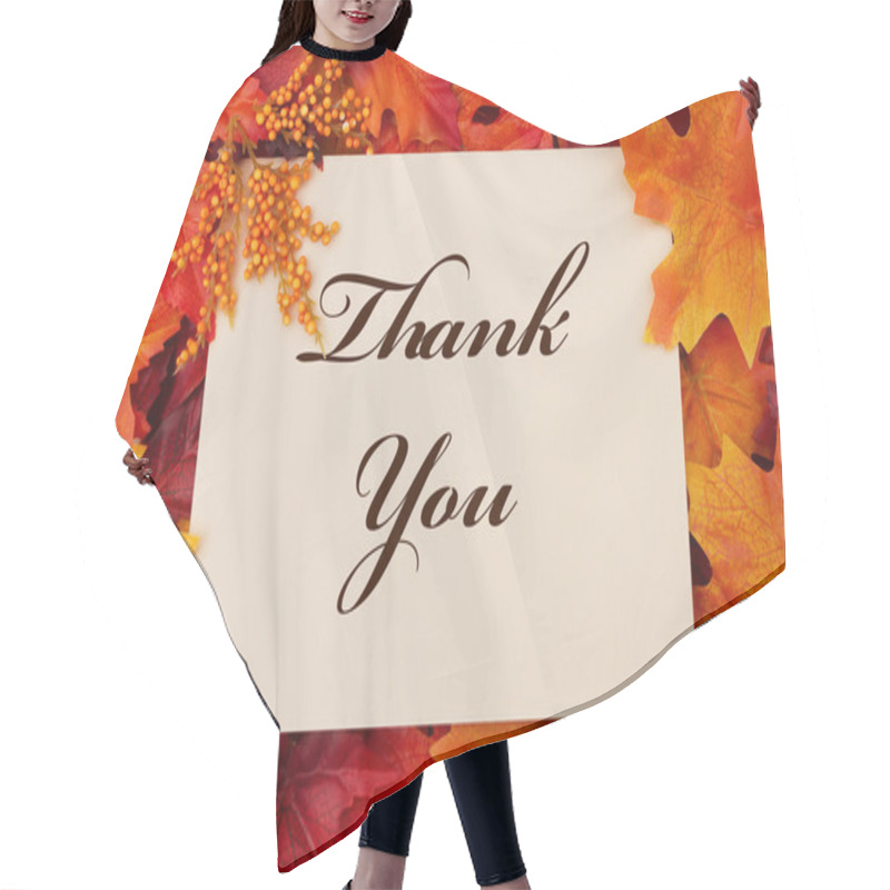 Personality  Thank You Hair Cutting Cape