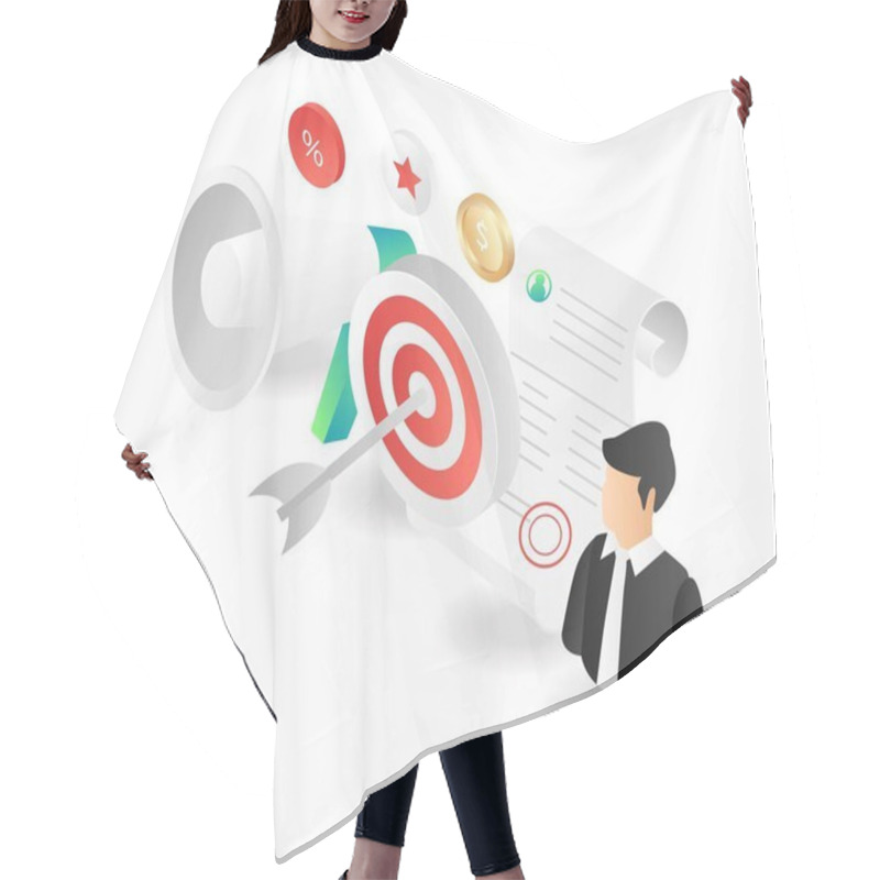 Personality  Target Campaign Personal Data Hair Cutting Cape