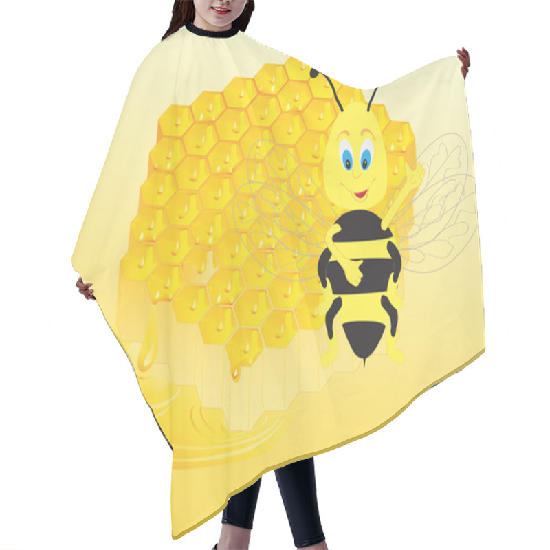 Personality  Bee And Honey Hair Cutting Cape