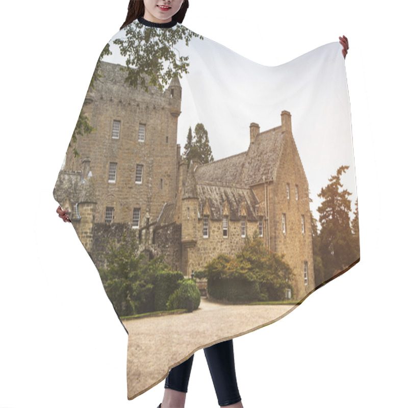 Personality  Scottish Castle Hair Cutting Cape